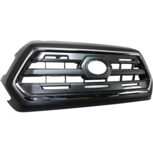 TOYOTA TACOMA GRILLE PTD/SILVER GRAY W/CHROME SURROND MLDG (LTD)**CAPA** OEM#5310004540C0 2016-2017 PL#TO1200409C