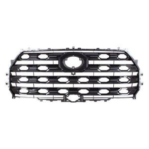TOYOTA TUNDRA GRILLE PTD-GRAY W/DARK-CHROME MLDG (PLATINUM) **CAPA** OEM#531010C160 2022-2025 PL#TO1200493C