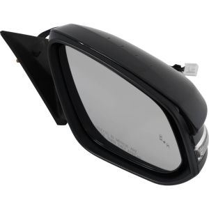 TOYOTA HIGHLANDER DOOR MIRROR RIGHT (Passenger Side) PWR/HTD/SIGNAL/PUDDL/MEMORY (W/BSD)(WO/AVM)(PTM) OEM#879100E340-PFM 2018-2019 PL#TO1321409