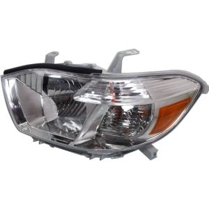 TOYOTA HIGHLANDER HEAD LAMP ASSY LEFT (Driver Side) ( USA)( EXC SPORT MDL) OEM#811500E110 2010 PL#TO2502201