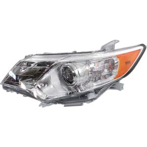 TOYOTA CAMRY HYBRID HEAD LAMP ASSEMBLY LEFT (Driver Side) (HALOGEN)(LE/XLE) OEM#8115006470 2012-2014 PL#TO2502211