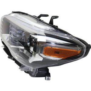 TOYOTA TACOMA HEAD LAMP ASSEMBLY LEFT (Driver Side) (WO/LED DRL)(WO/FOG)(CHR/BLK BEZEL) **CAPA** OEM#8115004260 2016-2017 PL#TO2502243C