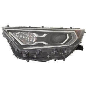 TOYOTA RAV4 HYBRID HEAD LAMP ASSY LEFT (Driver Side) (LED)(LIMITED/XLE/XSE)(USA) **CAPA** OEM#811500R162 2019-2021 PL#TO2502292C