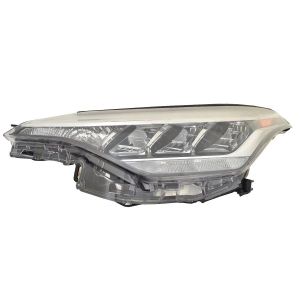 TOYOTA CHR HEAD LAMP ASSY LEFT (Driver Side) (LED)(WO/ADAPTIVE HL)(TURKEY BUILT) **CAPA** OEM#81170F4200 2020-2022 PL#TO2502298C