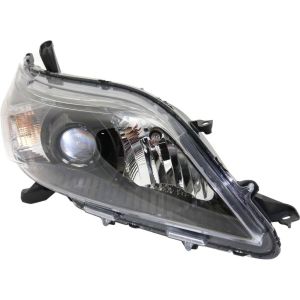 TOYOTA SIENNA HEAD LAMP ASSEMBLY RIGHT (Passenger Side) (HALOGEN)( SE MDL)**CAPA** OEM#8111008052 2011-2014 PL#TO2503207C