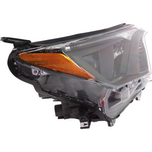 TOYOTA RAV4  HEAD LAMP ASSEMBLY RIGHT (Passenger Side) (HALGEN)(BLK BEZEL) OEM#811100R180 2013-2018 PL#TO2503268