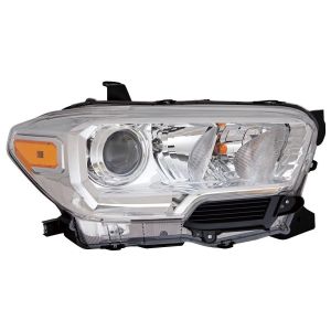 TOYOTA TACOMA  HEAD LAMP ASSY RIGHT (Passenger Side) (WO/LED DRL)(WO/FOG LAMP)(ALL CHROME BEZEL)(SR) OEM#8111004251 2019-2023 PL#TO2503284