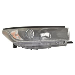 TOYOTA HIGHLANDER HEAD LAMP ASSY RIGHT (Passenger Side) W/BLACK ACCENT (SE)(W/LED DRL)**CAPA** OEM#811100E560 2019 PL#TO2503285C