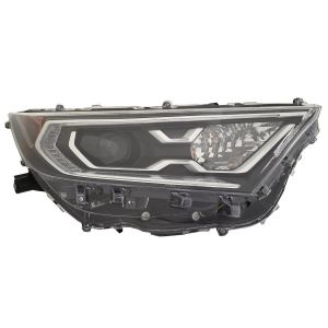TOYOTA RAV4 HYBRID HEAD LAMP ASSY RIGHT (Passenger Side) (LED)(LIMITED/XLE/XSE)(USA) OEM#811100R162 2019-2021 PL#TO2503292