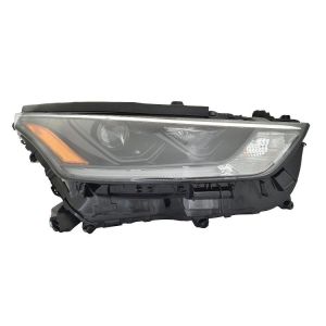 TOYOTA HIGHLANDER HEAD LAMP ASSY RIGHT (Passenger Side) (L/LE/XLE) **CAPA** OEM#811100E420 2021 PL#TO2503302C