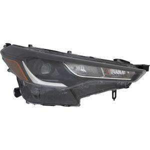 TOYOTA COROLLA CROSS (L/LE/XLE) HEAD LAMP ASSY RIGHT (Passenger Side) (L/LE MDL) **CAPA** OEM#811100A230 2022-2025 PL#TO2503313C