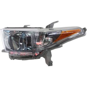 TOYOTA HIGHLANDER HYBRID HEAD LAMP UNIT LEFT (Driver Side) (NO BULB) OEM#8117048540 2011-2013 PL#TO2518129