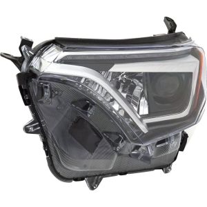 TOYOTA RAV4 HEAD LAMP LEFT (Driver Side) (LED HEAD LAMP)**CAPA** OEM#8118542670 2016-2018 PL#TO2518190C