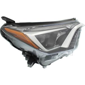 TOYOTA RAV4 HEAD LAMP UNIT RIGHT (Passenger Side) (HALGEN)(CHROME)(JAPAN) OEM#8113042640 2016-2018 PL#TO2519189