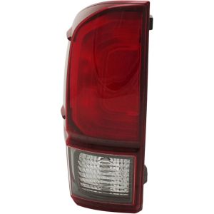 TOYOTA TACOMA TAIL LAMP ASSEMBLY LEFT (Driver Side) (WO/BLK BEZEL)(BASE/SR/SR5)(TRD SPORT/TRD OFFROAD)**CAPA** OEM#8156004181 2018-2023 PL#TO2800203C