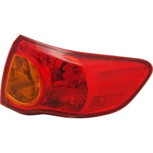 TOYOTA COROLLA/SEDAN TAIL LAMP ASSEMBLY RIGHT (Passenger Side) (EXC JAPAN BUILT)(OUTER) **CAPA** OEM#8155002460 2009-2010 PL#TO2801175C