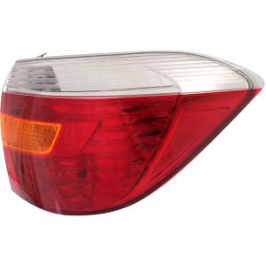 TOYOTA HIGHLANDER TAIL LAMP ASSEMBLY RIGHT (Passenger Side) (EXC SPORT)(USA) OEM#815500E050 2010 PL#TO2801187