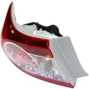 TOYOTA COROLLA/SEDAN TAIL LAMP ASSEMBLY LEFT (Driver Side) (EXC JAPAN BUILT)(OUTER)**CAPA** OEM#8156002580 2011-2013 PL#TO2804111C