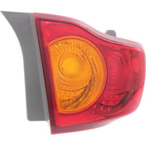 TOYOTA COROLLA/SEDAN TAIL LAMP UNIT LEFT (Driver Side) (JAPAN BUILT)(OUTER) **CAPA** OEM#8156112A50 2009-2010 PL#TO2804113C