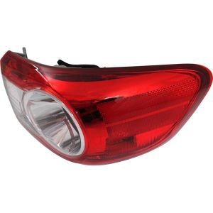 TOYOTA COROLLA/SEDAN TAIL LAMP ASSEMBLY RIGHT (Passenger Side) (EXC JAPAN BUILT)(OUTER) OEM#8155002580 2011-2013 PL#TO2805111