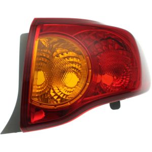 TOYOTA COROLLA/SEDAN TAIL LAMP UNIT RIGHT (Passenger Side) (JAPAN BUILT)(OUTER) **CAPA** OEM#8155112A50 2009-2010 PL#TO2805113C