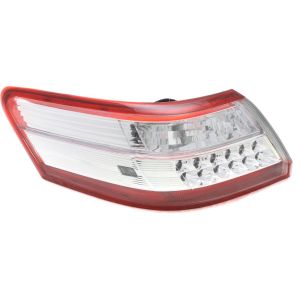 TOYOTA CAMRY HYBRID TAIL LAMP UNIT LEFT (Driver Side) (LED)(OUTER) OEM#8156133530 2010-2011 PL#TO2818145
