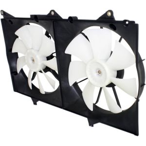 TOYOTA SOLARA RADIATOR & A/C FAN ASSY (V6)(USA BUILT)(DUAL FAN) OEM#163630A180-PFM 2004-2006 PL#TO3115129