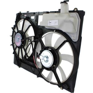 TOYOTA SIENNA RADIATOR & A/C FAN ASSEMBLY 3.5L W/MODULE (DUAL FAN) OEM#163630P110-PFM 2007-2010 PL#TO3115158