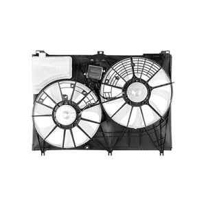TOYOTA HIGHLANDER RADIATOR & A/C FAN ASSEMBLY (3.5L W/ TOW)(W/MODULE) OEM#167110P240-PFM 2014-2019 PL#TO3115196