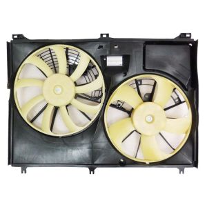 TOYOTA HIGHLANDER HYBRID RADIATOR & A/C FAN ASSY (W/CONTROL MODULE)(DUAL FAN) OEM#167110P250-PFM 2014-2019 PL#TO3115201