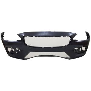 VOLVO VOLVO S60  FRONT BUMPER COVER PRIMED (WO/WASH)(WO/PARALLEL PK ASSIST)(INSCRIPTION)(W/CHROME MLDG) OEM#397964230 2019-2023 PL#VO1000248