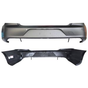 VOLVO VOLVO S90  REAR BUMPER COVER PRIMED (W/BLIS)(W/PK SENSOR)(WO/PK ASSIST) OEM#398443978 2017-2019 PL#VO1100177