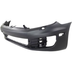 VOLKSWAGEN GTI 2/4DOORS FRONT BUMPER COVER PRIMED (W/WASHER)(W/O SENSOR) (W/S.MARKER HOLE) **CAPA** OEM#5K0807217CFGRU 2010-2014 PL#VW1000185C