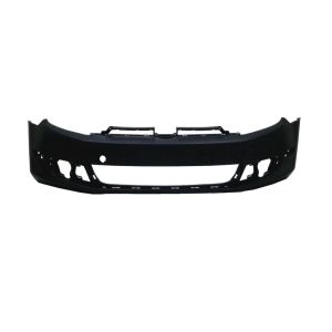 VOLKSWAGEN GOLF (2/4 DR) (LH Exhaust) FRONT BUMPER COVER PRIMED (WO/WASHER)**CAPA** OEM#5K0807217CGGRU 2010-2014 PL#VW1000187C