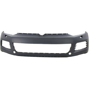 VOLKSWAGEN TOUAREG HYBRID  FRONT BUMPER COVER PRIMED (W/WASHER)(EXC R-LINE) **CAPA** OEM#7P6807221CGRU 2011-2014 PL#VW1000194C