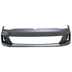 VOLKSWAGEN GTI  FRONT BUMPER COVER PRIMED (WO/WASHER)(WO/SENSOR) OEM#5GM807217HGRU 2015-2017 PL#VW1000209