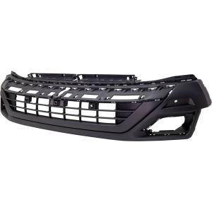 VOLKSWAGEN ATLAS  FRONT BUMPER COVER LOWER TXT-BLACK (W/4 SENSOR)(W/CAMERA)(EXC R-LINE)**CAPA** OEM#3CN805901B9B9 2018-2020 PL#VW1015102C