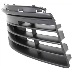 VOLKSWAGEN JETTA WAGON FRONT BUMPER GRILLE OUTER RIGHT (Passenger Side) BLK(W/O F/L) OEM#1K0853666F9B9 2009 PL#VW1036107