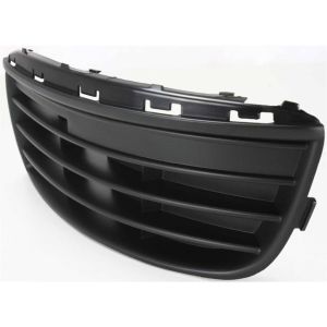 VOLKSWAGEN JETTA SEDAN (GEN 5) FRONT BUMPER GRILLE OUTER LEFT (Driver Side) BLK(W/O F/L) OEM#1K0853665F9B9 2005-2010 PL#VW1036108