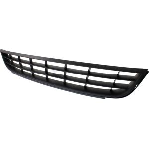 VOLKSWAGEN JETTA SEDAN (EXC GLI) FRONT BUMPER CENTER GRILLE BLACK (WO/CHR) OEM#5C68536779B9 2011-2014 PL#VW1036121