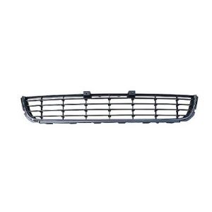 VOLKSWAGEN GOLF (2/4 DR) (LH Exhaust) FRONT BUMPER GRILLE BLACK W/CHR MOLDING OEM#5K0853671RYP 2010-2014 PL#VW1036122
