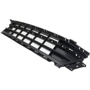 VOLKSWAGEN JETTA HYBRID FRONT BUMPER CENTER GRILLE BLACK (WO/SENSOR) OEM#5C6853677D9B9 2015-2016 PL#VW1036136