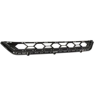 VOLKSWAGEN TIGUAN  FRONT BUMPER GRILLE CENTER TXT-BLACK (WO/SENSOR)(WO/CAMERA)(EXC R-LINE)**CAPA** OEM#5NN853677E9B9 2018-2021 PL#VW1036143C