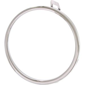 VOLKSWAGEN GOLF (2/4 DR) (LH Exhaust) FOG LAMP COVER RING CHROME LEFT (Driver Side) (W/ FOG) OEM#5K0853101B2ZZ 2010-2014 PL#VW1038126