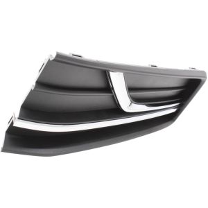 VOLKSWAGEN PASSAT FOG LAMP COVER LEFT (Driver Side) W/CHR MOLDING (WO/FOG) OEM#561854661LRYP 2016-2019 PL#VW1038145