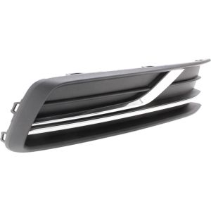 VOLKSWAGEN PASSAT FOG LAMP COVER RIGHT (Passenger Side) W/CHR MOLDING (WO/FOG) OEM#561854662GRYP 2016-2019 PL#VW1039145