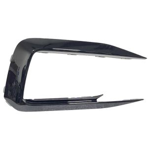 VOLKSWAGEN GLI  FOG LAMP BEZEL RIGHT (Passenger Side) GLOSS-BLACK OEM#17A853666B041 2019-2021 PL#VW1039169