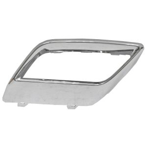 VOLKSWAGEN ATLAS REAR BUMPER EXHAUST BEZEL LEFT (Driver Side) CHROME (EXC R-LINE) OEM#3CN8078332ZZ 2018-2020 PL#VW1138101