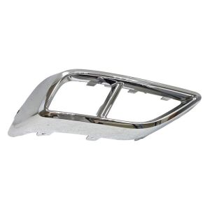 VOLKSWAGEN ATLAS REAR BUMPER EXHAUST BEZEL LEFT (Driver Side) (Driver Side) CHROME (W/R-LINE) OEM#3CN807833B2ZZ 2021 PL#VW1138103