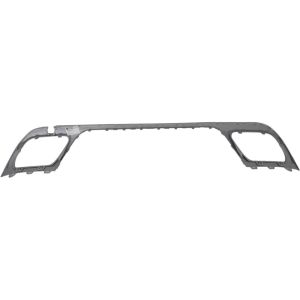 VOLKSWAGEN ATLAS REAR BUMPER LOWER CENTER TRIM SILVER (WO/R-LINE PKG) OEM#3CN807568AV3 2018-2020 PL#VW1195115